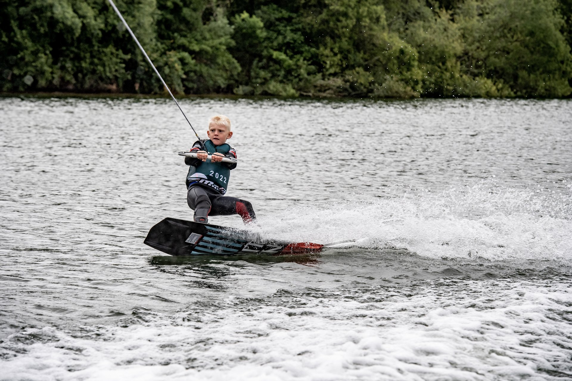 Freddie Sewell at the 2022 Malibu Boats UK Wakeboard And Wakesurf Nationals